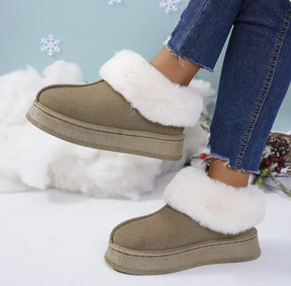 BOTTINES CONFORTABLES AVEC DOUBLURE EN PELUCHE