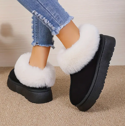 BOTTINES CONFORTABLES AVEC DOUBLURE EN PELUCHE