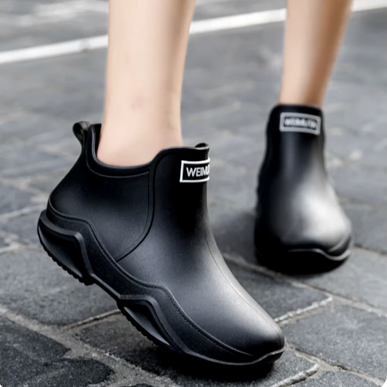 BOTTES DE PLUIE À LA CHEVILLE